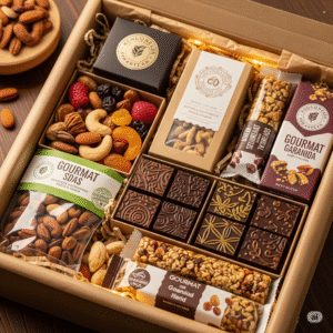 Premium Healthy Snack & Chocolates Box